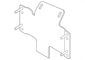 Land Rover Range Rover Velar 18-23 2.0T, 3.0T, 5.0T Engine Computer ECU Bracket Small