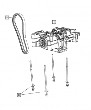 Balance shaft Dodge Journey 11- 2.4