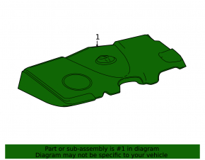 Toyota Camry V70 18-24 FWD Engine Cover