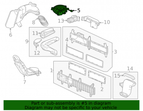 Cooling Fan VVB Honda CRV 20-22 hybrid