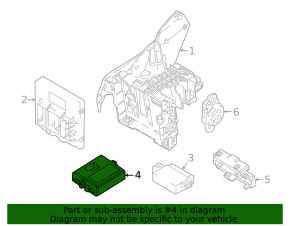 Control Module High VW Atlas 18-25