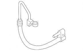 High-pressure power steering hose for Infiniti FX35 03-04 RWD