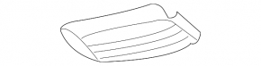 Left rear bumper retainer for Lexus GS350 GS450h 08-11