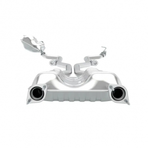 Exhaust line middle part with right barrel Dodge Durango 11-12 5.7