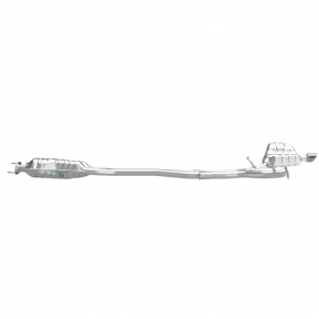 Exhaust line middle part with right barrel Dodge Durango 11-12 5.7