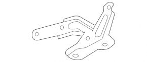 Left hood hinge for VW Beetle 12-19