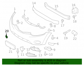 Nissan Murano z51 09-14 front bumper tow hook cap