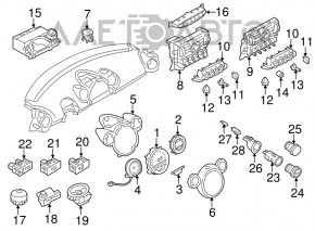 Climate control Mini Cooper Countryman R60 10-16 manual