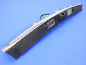 Trunk Door Trim with License Plate Light Dodge Durango 11-13 for Camera Chrome