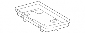 Battery tray Lexus LS460 LS600h 07-17