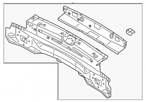 Mitsubishi Outlander 22-25 rear panel