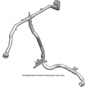 Upper cooling hose Chevrolet Equinox EV 24-26 with sensor