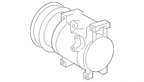 Toyota Camry v40 2.4 air conditioning compressor