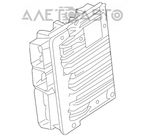Block ECU engine computer Toyota Camry v70 18-24