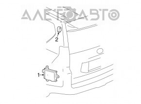 Toyota Highlander 08-13 Tailgate Opener Buzzer