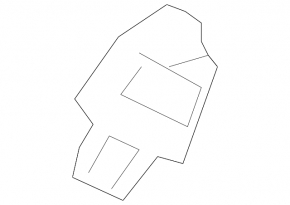 Rear left airbag sensor for Toyota Avalon 2012