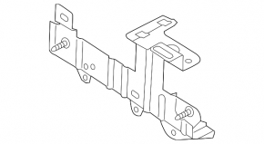 Inverter bracket upper Audi Q5 8R 13-16 hybrid