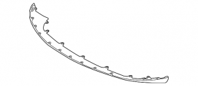 Front Bumper Lip Porsche Macan 15 - Structure