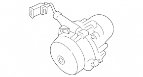 Air pump Porsche Macan 15-18 3.0T, 3.6T
