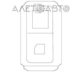 Mercedes CLA 14-19 Trunk Lid Release Button