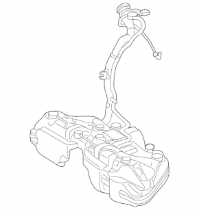 Mercedes GLC 300 20-22 Fuel Tank