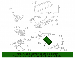 RADIO RECEIVER TUNER CONTROL MODULE Mazda CX-50 23-25