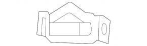 Front bumper bracket right Mazda CX-30 20-