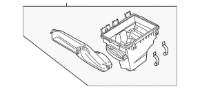 Air Filter Housing Lincoln MKZ 17-20 2.0T Lower Part