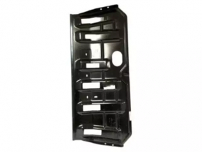 Front bumper protection Ford Explorer 16-19 rest