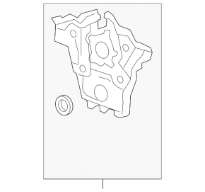 Cadillac CTS 14-19 3.6 LFX Engine Front Cover
