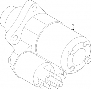 Starter Nissan Rogue 22-23 1.5T us built