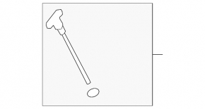 Oil dipstick for Hyundai Veloster 12-15 1.6