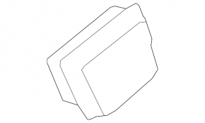 Ventilation shield left Polestar 2 21-