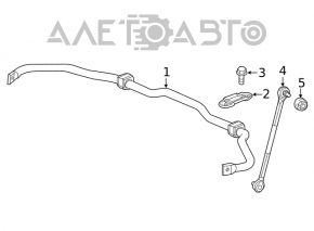 Front stabilizer Honda Insight 19-22