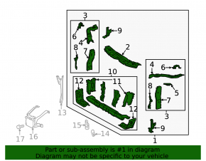 TV panel radiator Lexus ES300h ES350 13-18