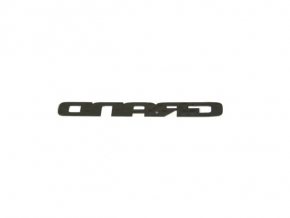 Jeep Grand Cherokee WK2 17-22 Front Left Door Emblem, Black with Chrome