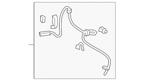 ABS sensor front right Honda Accord 13-17