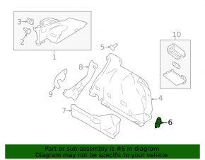 Nissan Rogue Sport 17-22 Type 2 Tailgate Hook