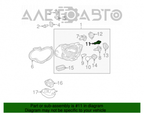 Xenon lamp Mercedes W164 ML D1S