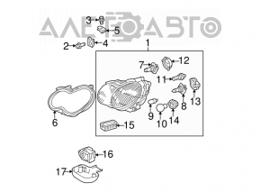 Xenon lamp Mercedes W164 ML D1S