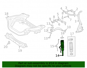 Front right air strut Mercedes W221 leaking