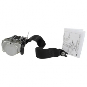 Seat belt rear left Ford Fusion mk5 17-20 black