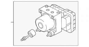 ABS ABS Mitsubishi Galant 04-10