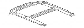 Hatch mechanism frame Chevrolet Cruze 11-16