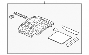 07-09 Acura MDX Engine Cover