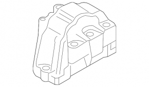 Right engine mount for VW Jetta 11-18 USA 1.4