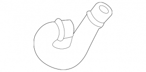 Intercooler pipe Audi A6 C7 12-18 2.0 to resonator
