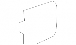 Toyota C-HR 18-22 Turkey built rear bumper tow hook cap