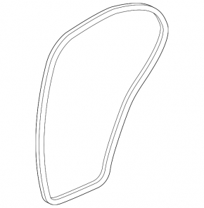 Door seal rear right VW Jetta 11-18 USA