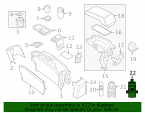 P Button Parking BMW i3 14-20